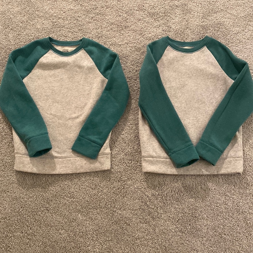 Jumping beans brand baseball style sweatshirts